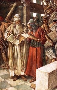 The Finding Of The Book — Harold Copping