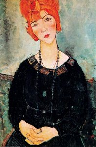 Donna Con Una Collana — Amedeo Modigliani