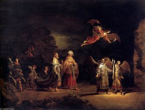 Journey Of The Three Magi To Bethlehem — Leonaert Bramer