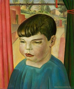Head Of A Small Boy — Merlyn Oliver Evans