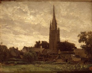 The Church Tower — Carlos De Haes