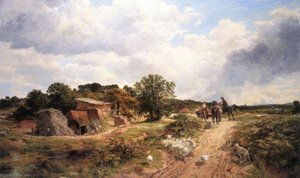 A Gaggle Of Geese — Samuel Bough