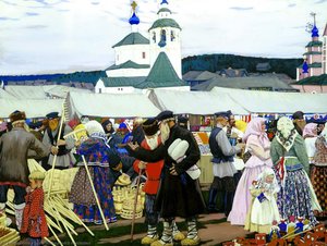À La Foire — Boris Mikhaïlovitch Koustodiev