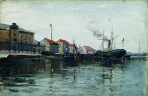 The Embankment — Nikolai Aleksandrovich Yaroshenko