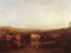Unión Del Támesis Y El Ísis ( — J.m.w. Turner