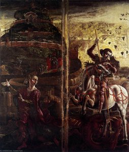 St George And The Princess — Cosmè Tura