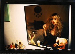Joey In My Mirror. — Nan Goldin