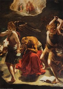 The Vision Of St Jerome — Orazio Borgianni