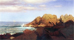 Rocks At Nahant 1 — William Stanley Haseltine