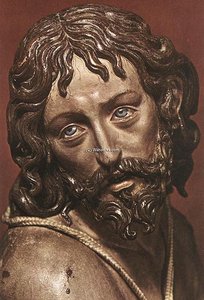 Christ At The Column (detail) — Gregorio Fernández