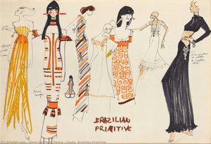 Study, Brazilian Primitive — Alceu De Paula Penna