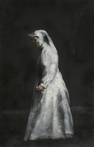 Salford Scene The Nun — Harold Riley