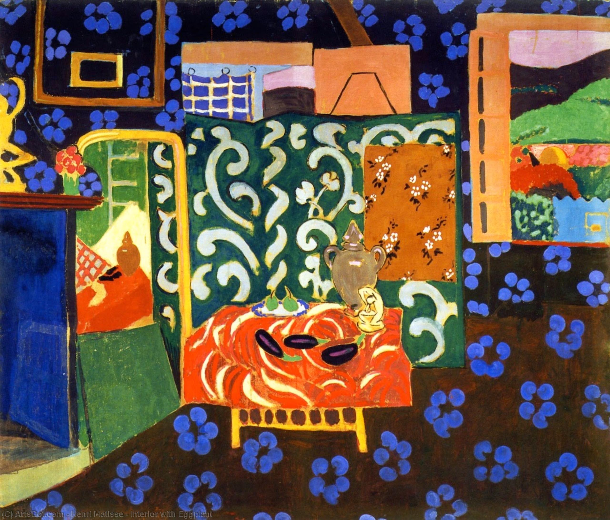 Interior with Eggplant