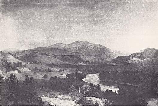 Landscape, Welch Mountain, (painting)