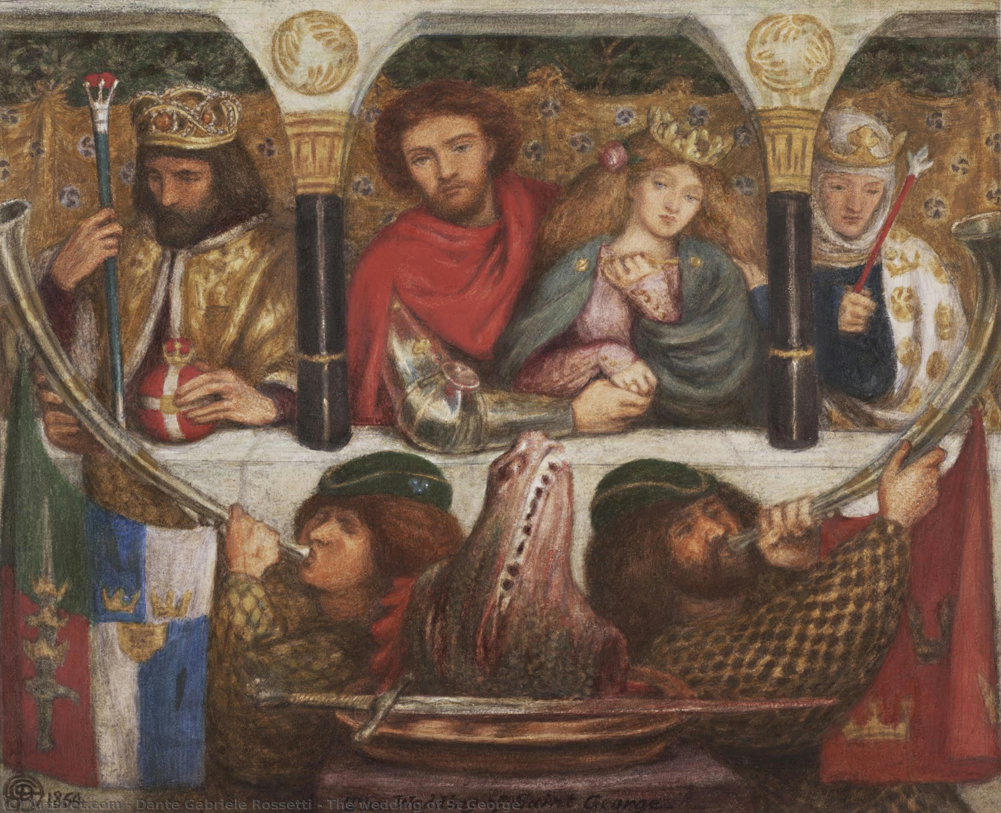 The wedding of St George