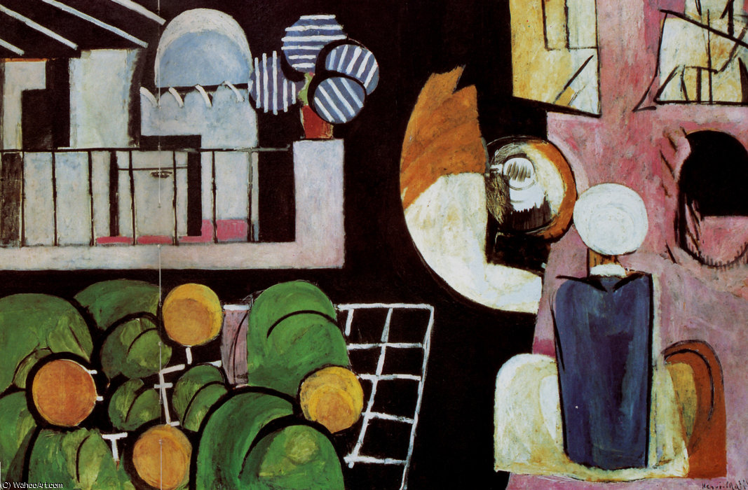 Die Marokanner – Öl auf Leinwand 181,3 x 279,4 New York, Museum of Modern Art