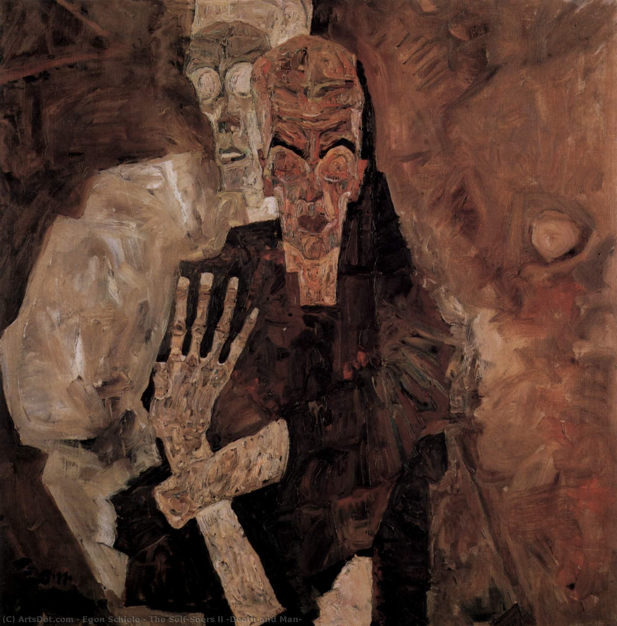The Self-Seers II (Death and Man) by Egon Schiele