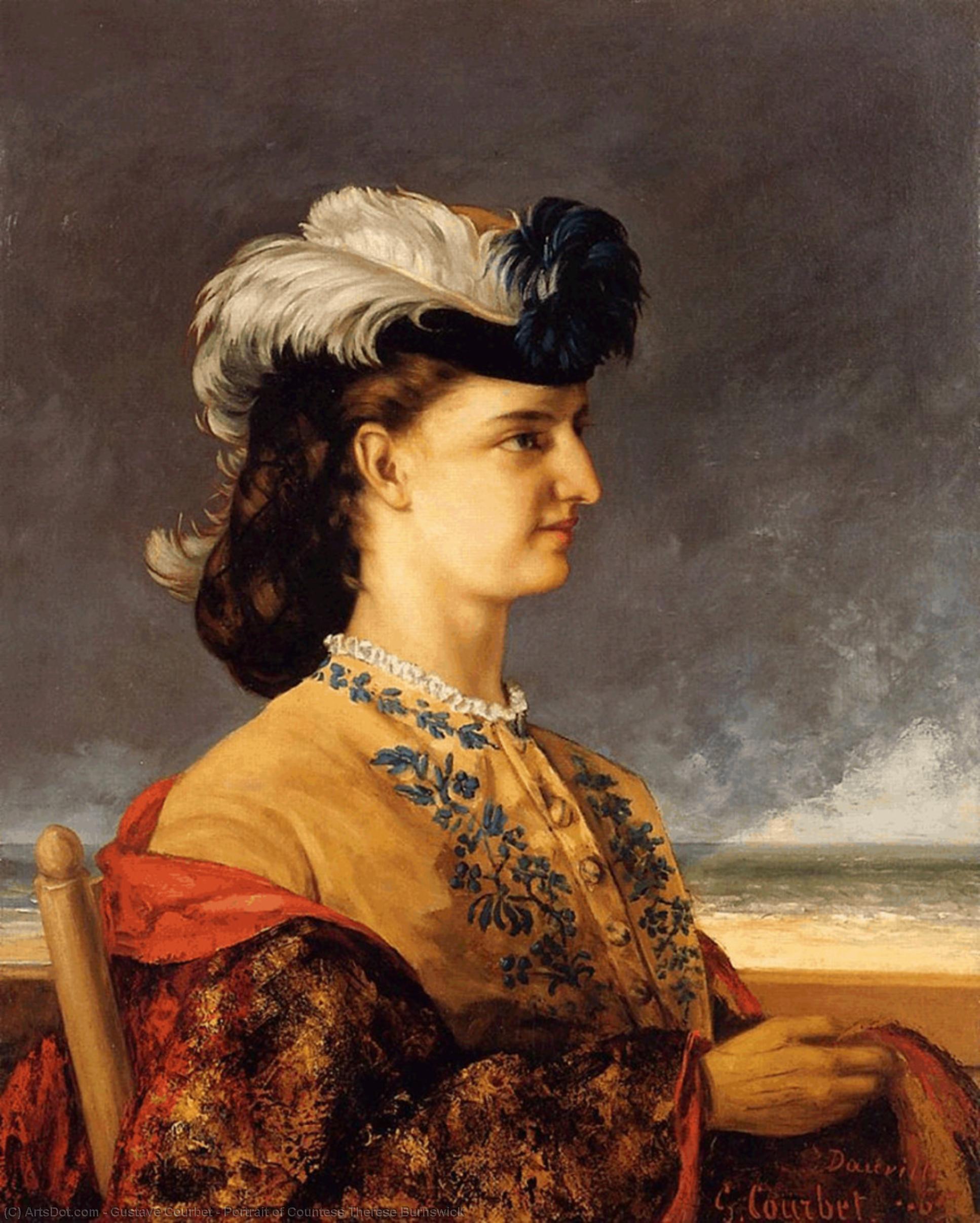 Porträt von Gräfin Therese Brunswick