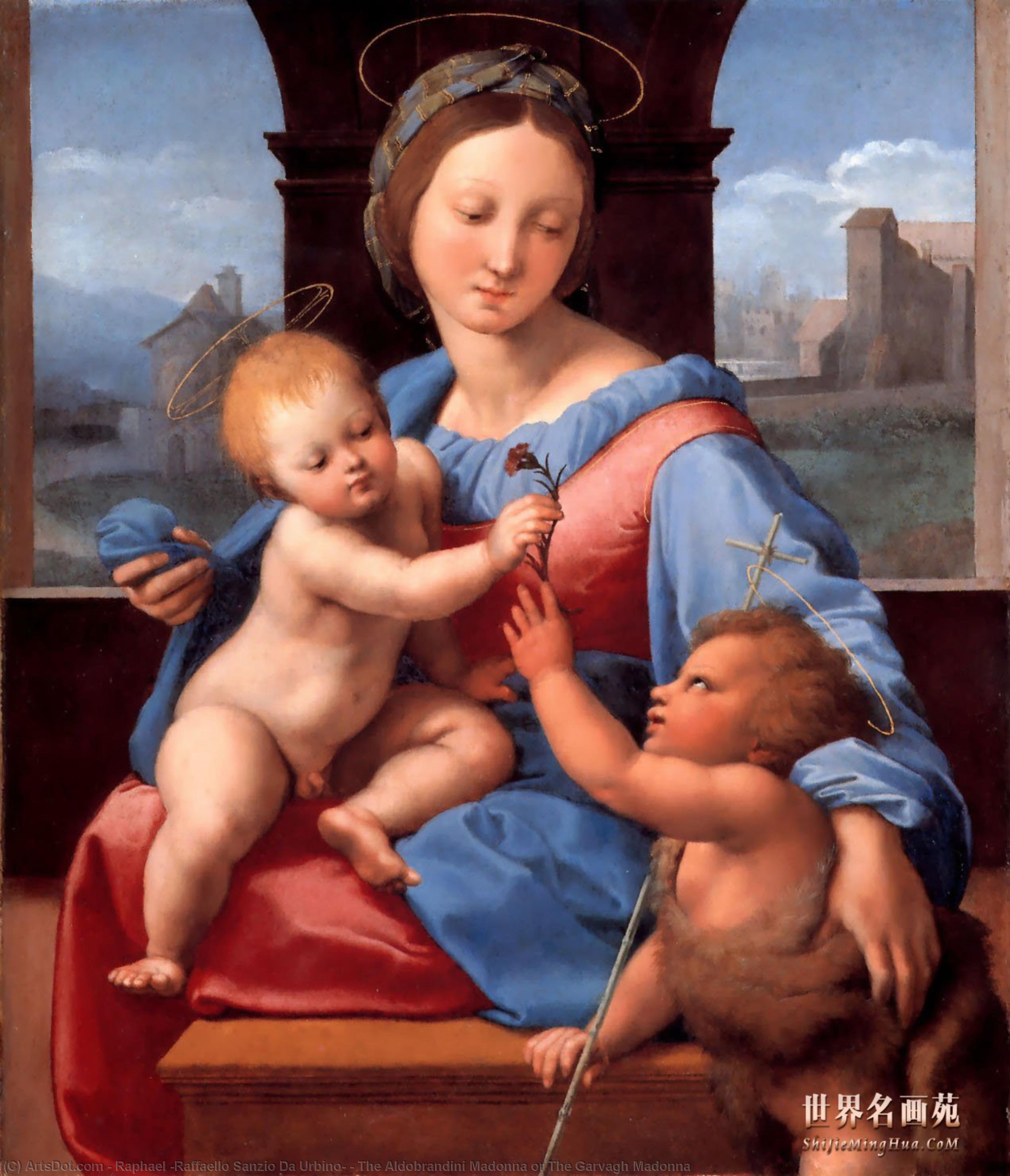 Aldobrandini Madonna (Garvagh Madonna) by RAFFAELLO Sanzio