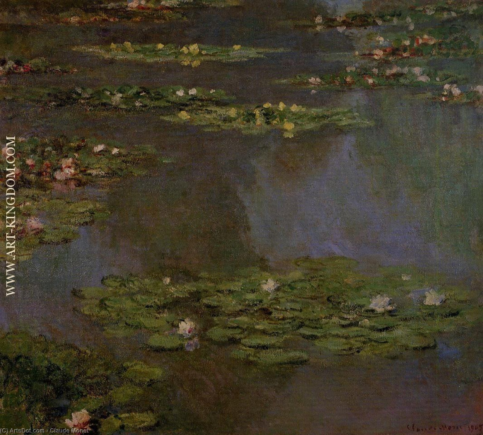 Water Lilies (19) by Claude Monet