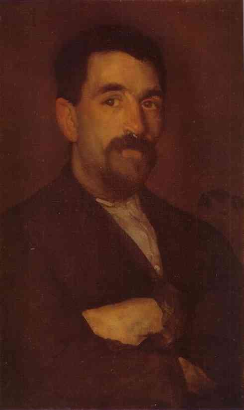 The Master Smith Of Lyme Regis — James Abbott Mcneill Whistler, Oil On Canvas, Aesthetic Realism