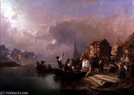 Norwegian wedding party