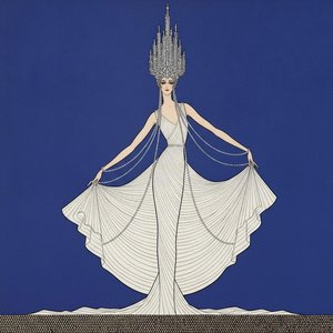 Spira Di Cobalto E Il Manto Bianco Radiante