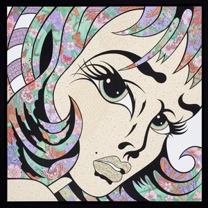 Serene Fragments of a Pastel Dream in Intricate Monochrome Linework