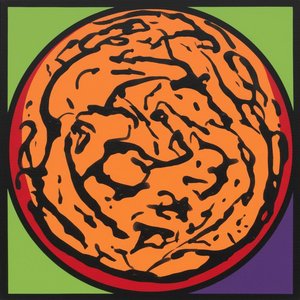 Labyrinth Aus Strahlendem Orange: Eine Singuläre Vision Energetischen Geometrischen Chaos