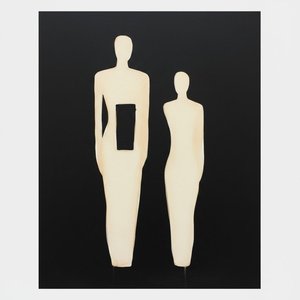 Monolithic Silhouettes In Cream And Void: A Singular Study Of Melancholic Harmony — Laurent Vionnet