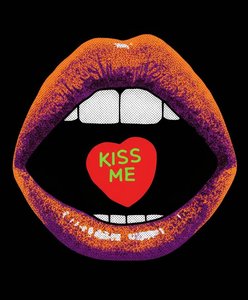 Battito Cremisi: Una Visione Singolare Di Pop Art Sensuale E Vibrante Desiderio