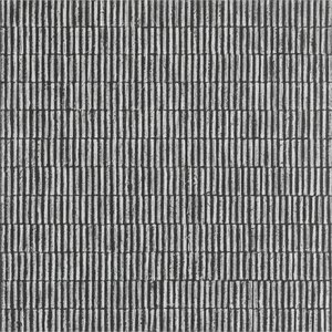 Fragmented Monolith: A Rhythmic Study of Eroded Grayscale Verticality and Eternal Texture