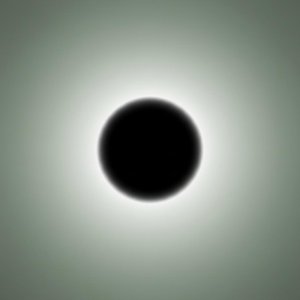 Eternal Eclipse in Muted Sage: A Singular Monument of Silent Radial Equilibrium