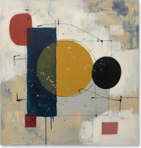 Celestial Equilibrium: A Monumental Study Of Golden Light And Midnight Geometry — Laurent Fabre