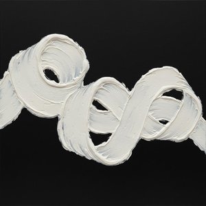 Ethereal Monolith: A Singular Sculptural Ribbon Of Light Amidst The Infinite Void — Laurent Fabre