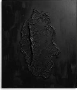 Frattura Monolitica Nell'obsidiana: Uno Studio Singolare Di Trama Primordiale E Ombra