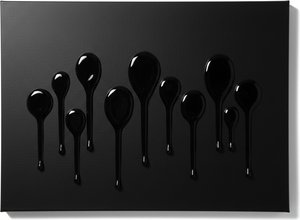 Obsidian Rhythms: A Monochromatic Study of Fluidity and Silent Midnight Grace