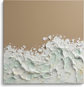 Horizonte Etéreo: Un Estudio Escultórico De Espuma De Mar Y Arenas Taupe Silenciosas