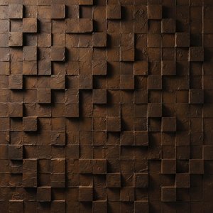 Sovereign Strata: A Singular Monument to Eroded Stone and Deep Umber Relief