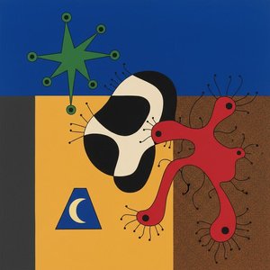 Celestial Equilibrium In Ochre And Ultramarine — Marc Duvallier