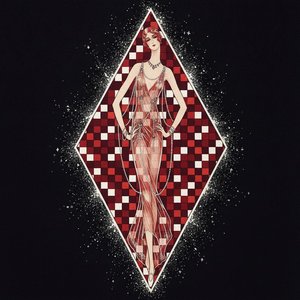 Fili Di Perle In Un Vuoto Geometrico Cremisi — Valentin Laurent De Courcey