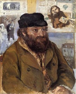 Porträt Von Paul Cézanne — Camille Pissarro