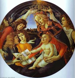 მაგნificatის მადონნა — სანდრო ბოტეჩელი