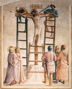 El Clavado De Cristo En La Cruz — Fra Angelico