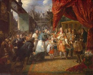 Louis Xiv Entering Paris — Eugène Isabey