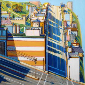 San Francisco West Side Ridge — Wayne Thiebaud