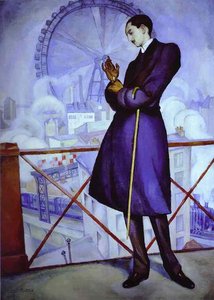 Portrait D'adolfo Best Maugard — Diego Rivera