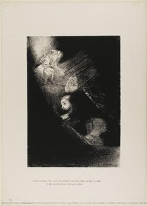 First A Pool Of Water, Then A Prostitute, The Corner Of A Temple, A Soldier's Face, A Chariot With Two Rearing White Horses — Odilon Redon