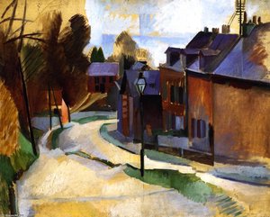 Road In Laon — Robert Delaunay