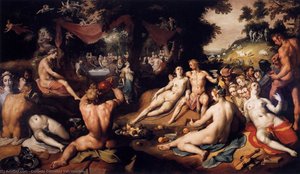 The Wedding Of Peleus And Thetis — Cornelis Cornelisz Van Haarlem